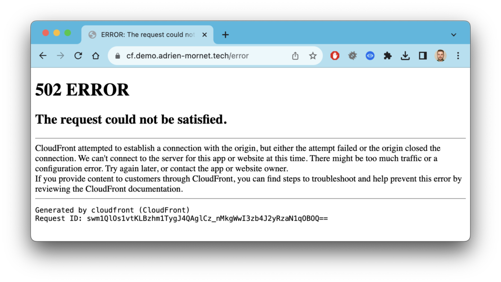 Say Goodbye to Ugly Error Pages with Cloudfront 👋 | by