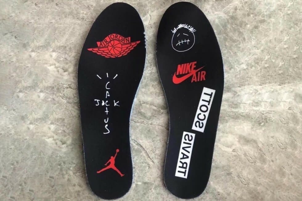 travis scott jordan 1 insoles