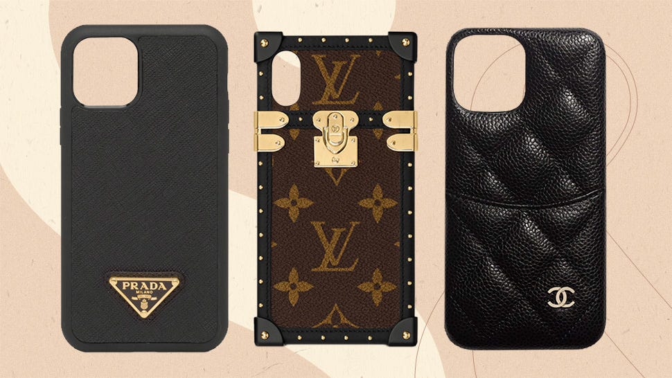 Louis Vuitton Wood iPhone 11 Clear Case