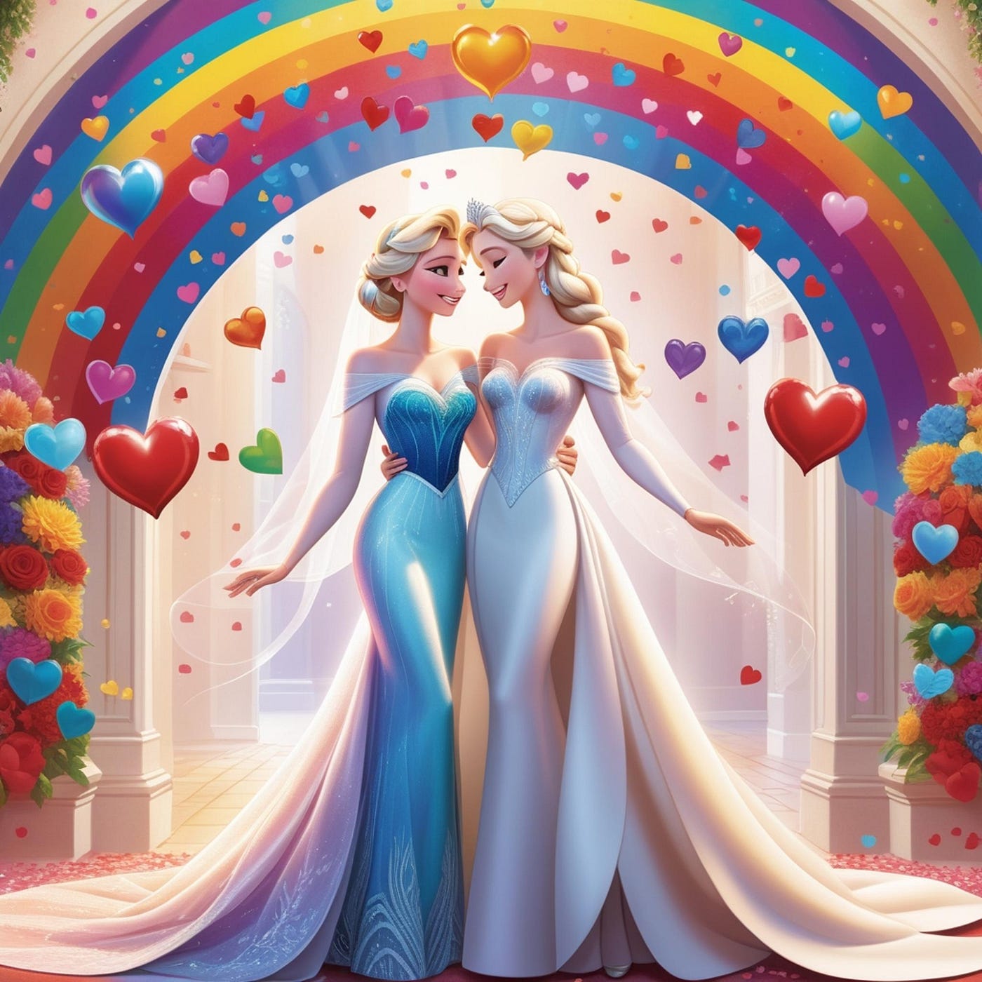 Elsa Comes Out of the Closet and Fans are Thrilled! 👩‍❤️‍👩💍👑 |  Entertainment News with Enta AI | by Comed_Ai_n (Comed-Ai-N) | Medium