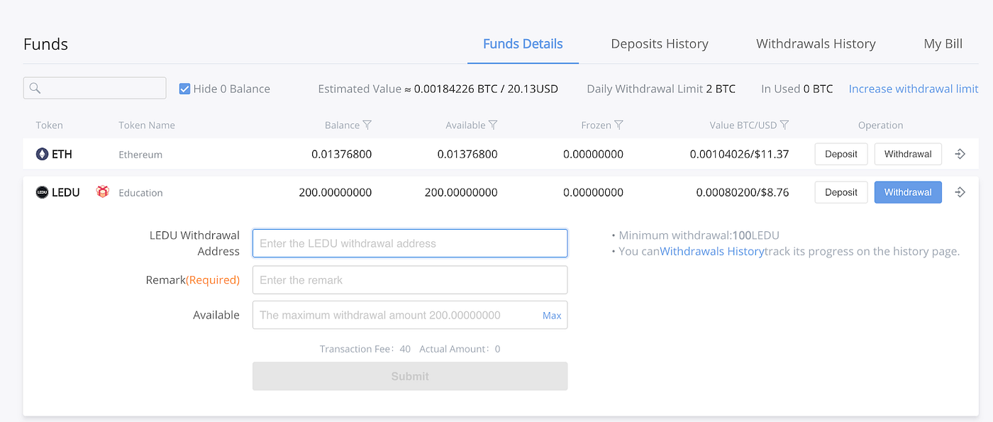 How to Buy Education Tokens (LEDU) on Bibox | by Education Ecosystem (LEDU)  | Medium
