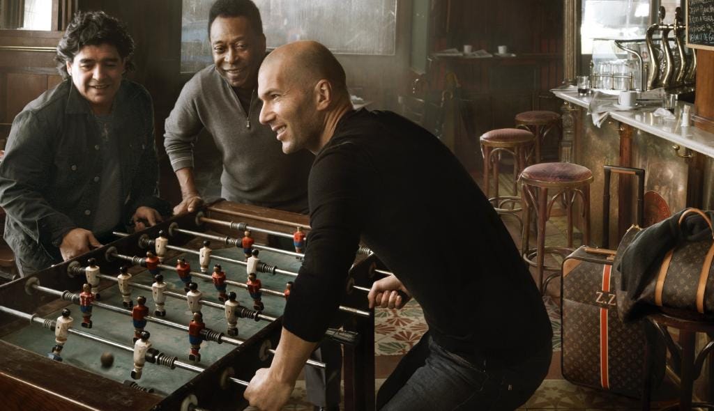 Messi and Ronaldo chess match in Louis Vuitton campaign is from a real game