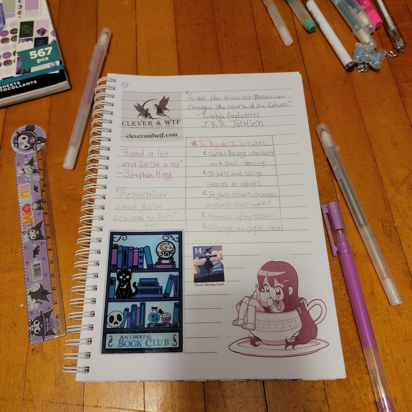 Inspirational Journal for Writers | by CleverandWtf | Medium