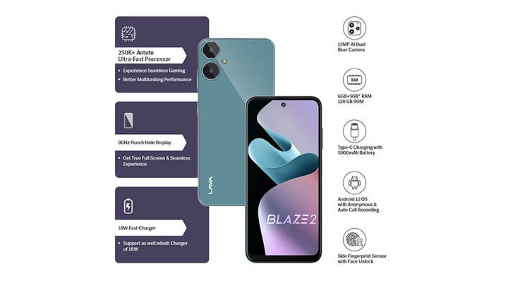 Lava Blaze 2 5G Full Specifications — RecycleDevice Blog, by Rahul Singh