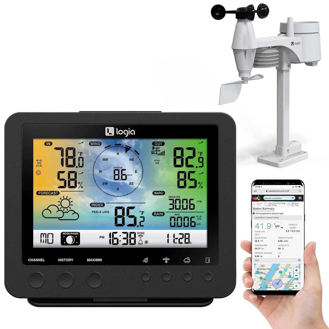 Logia 5-in-1 Wi-Fi Weather Station review