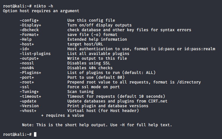 Scan and find the vulnerability of a server Ip using Nikto in Kali Linux |  by Auntor Acharja | Medium