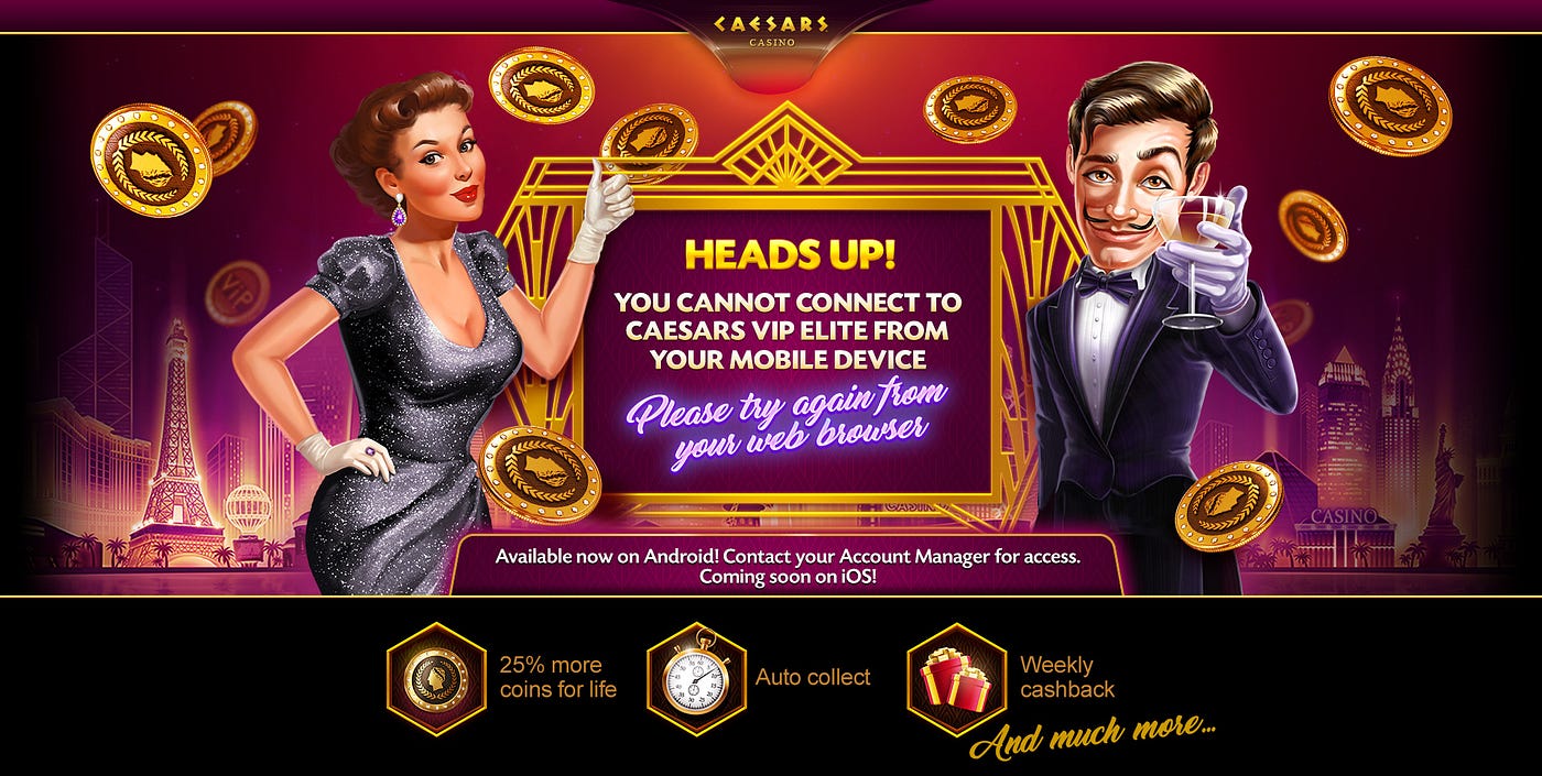 caesars casino free coins 2022