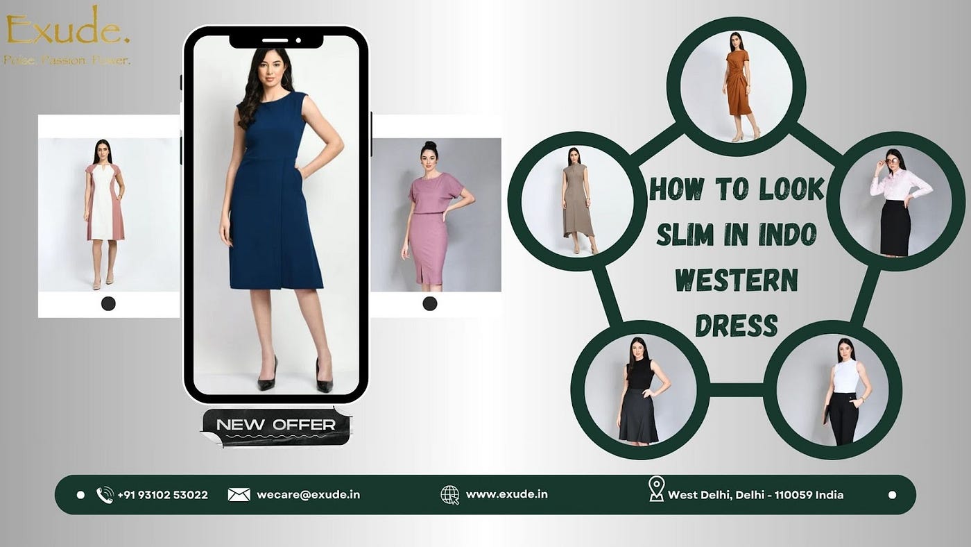 How to Look Slim in Indo Western Dress: Unveiling the Secrets, by Exude