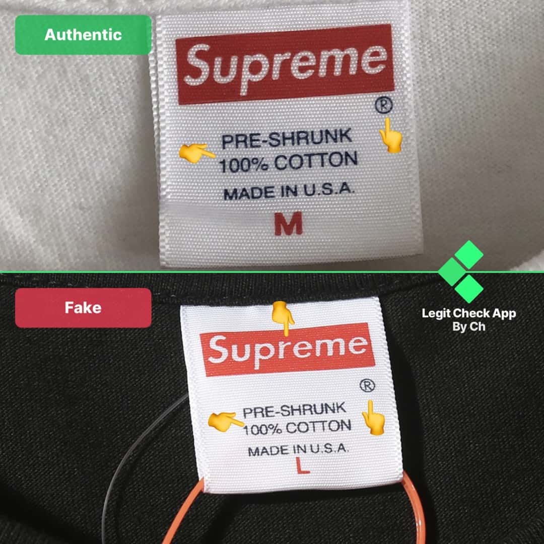 How To Spot Fake Supreme Buju Banton T-Shirts