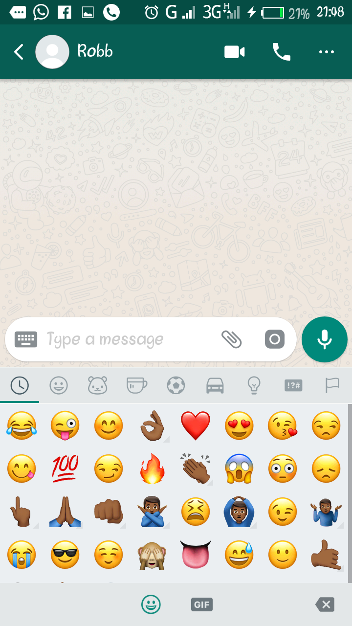 WhatsApp - How to send GIFs and convert video to GIF within the app