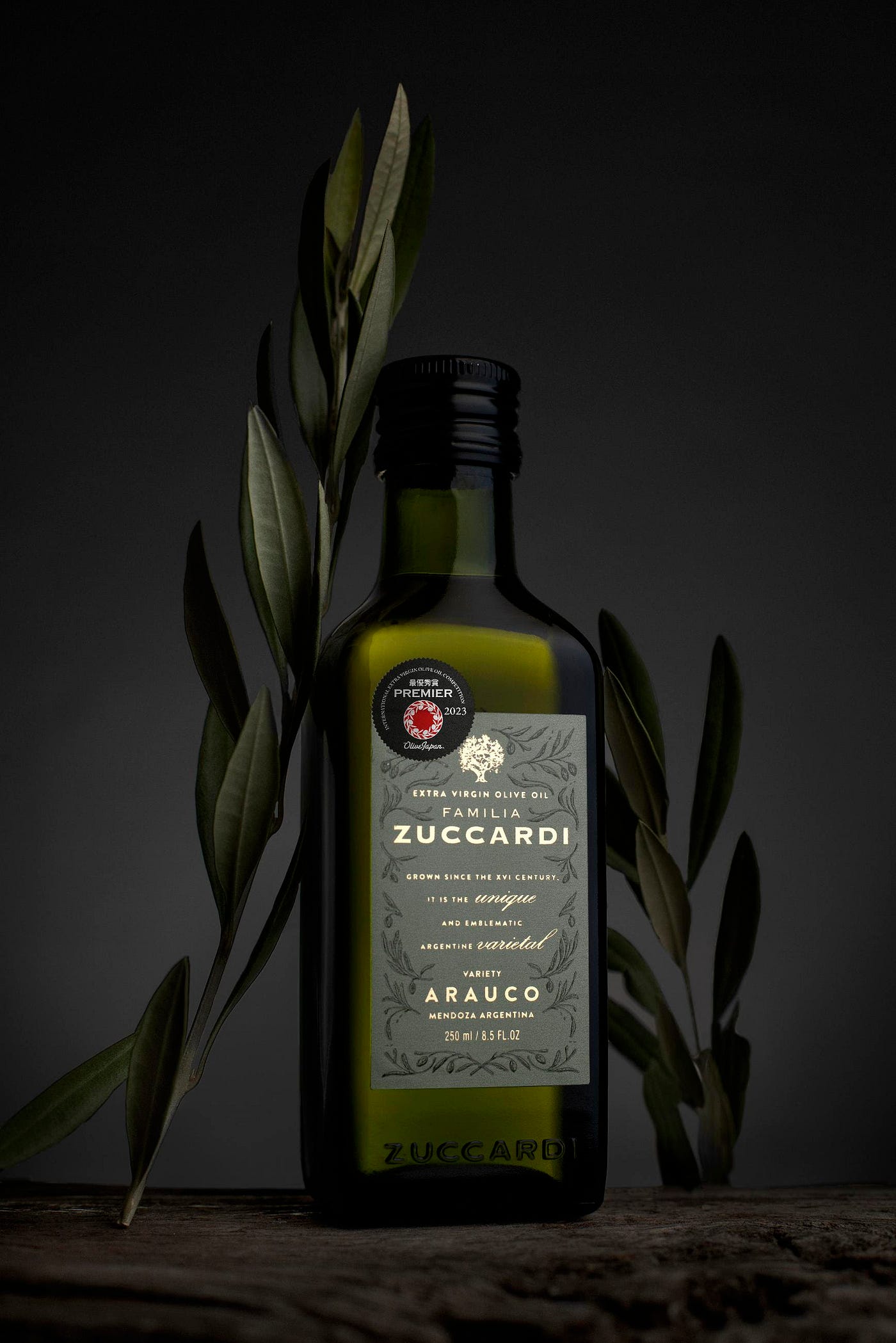 Familia Zuccardi Arauco, único aceite argentino entre los mejores del mundo