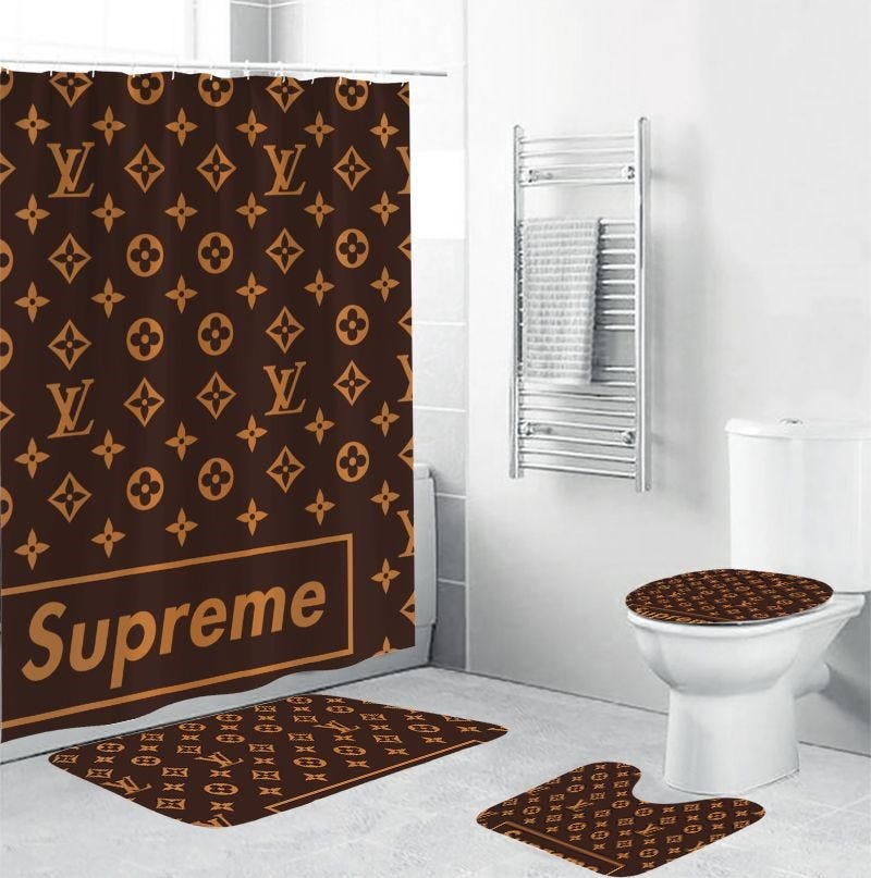 Louis vuitton bathroom - bathroom set style 1  Bathroom sets, Luxury  brands fashion, Bath mat sets