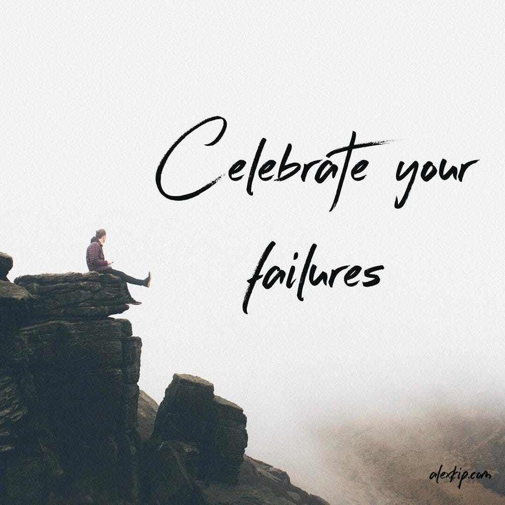 Let's Celebrate Failure, Not Just Success | by MunnaPraWiN | Medium