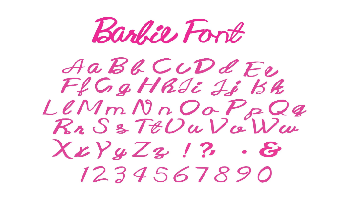 Top 10 Barbie Fonts for Cricut in 2023 | by Natali Hansen | Sep, 2023 |  Medium