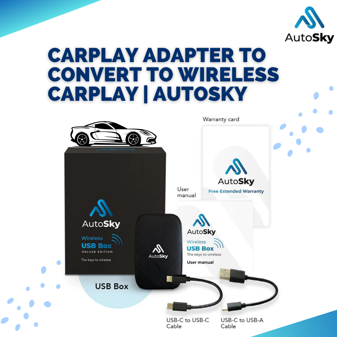 CarPlay adapter to convert to wireless CarPlay, autosky