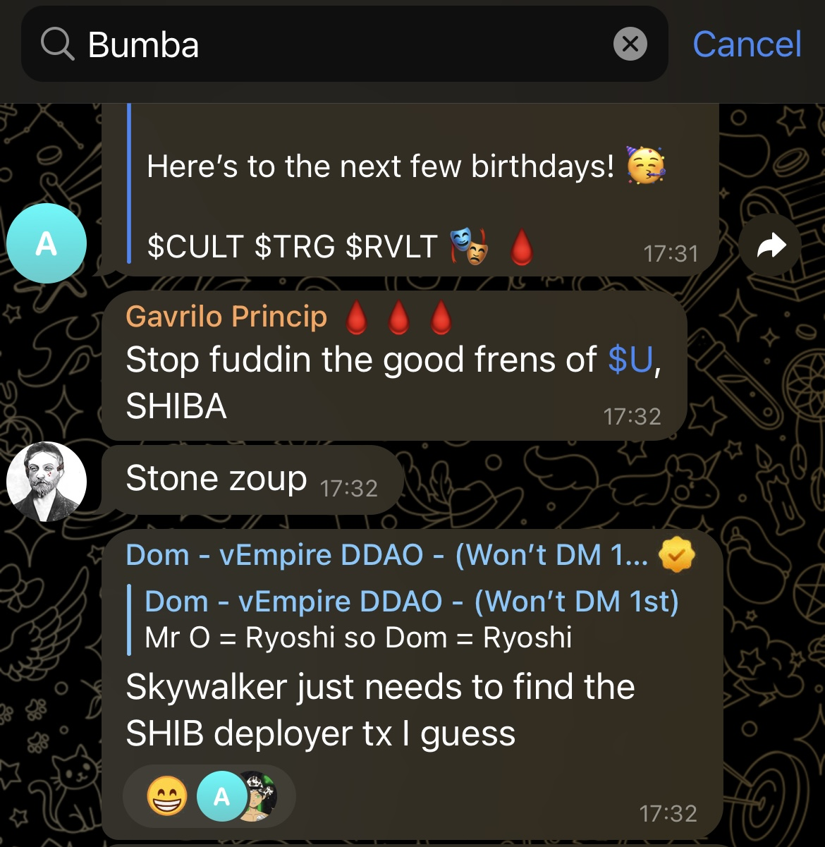 Researching Ryoshi. The Inner Circle — Part II — Dominic… | by researching  ryoshi | Medium