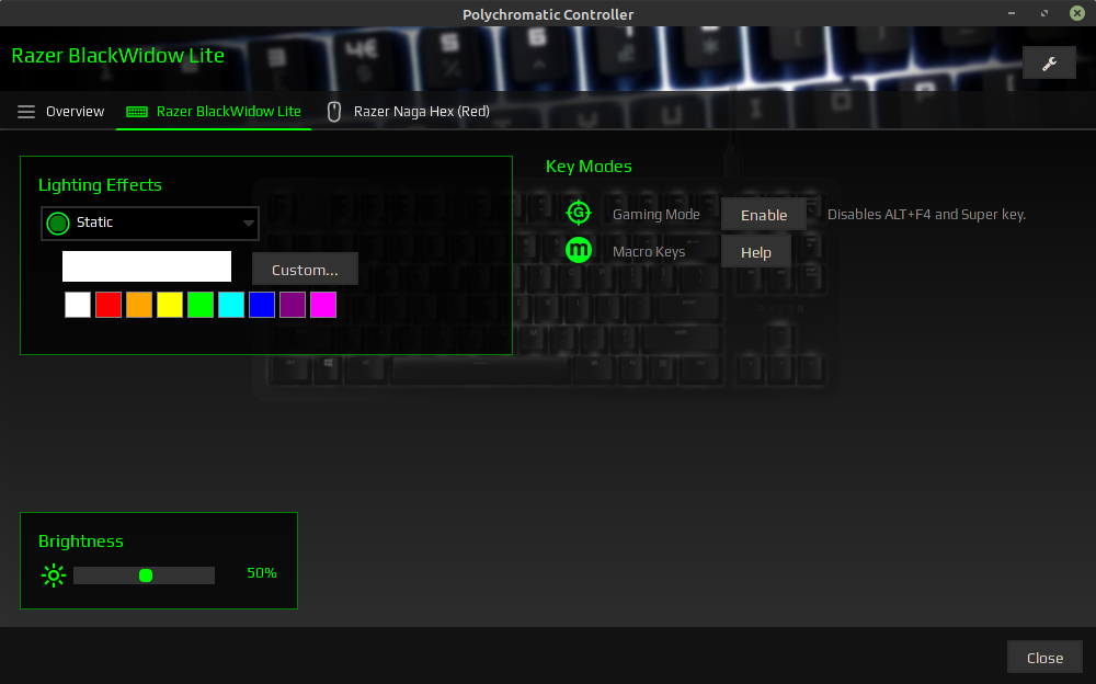 Razer Blackwidow Software How To Import Razer Chroma Profiles