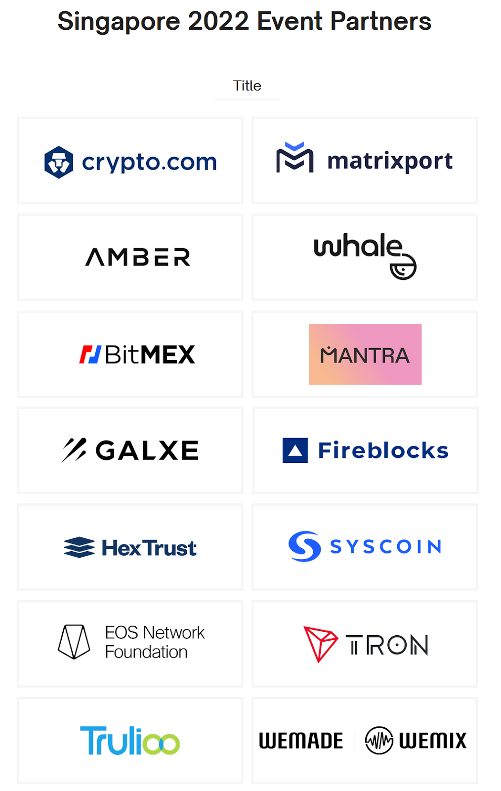 크립토 컨퍼런스 현장 스케치: 토큰2049 싱가포르 2022 | by Trinito | Medium