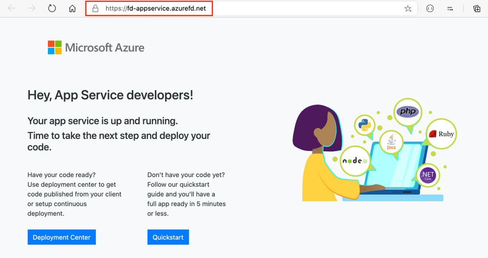 Permit access from Azure Front Door to Azure App Service only as