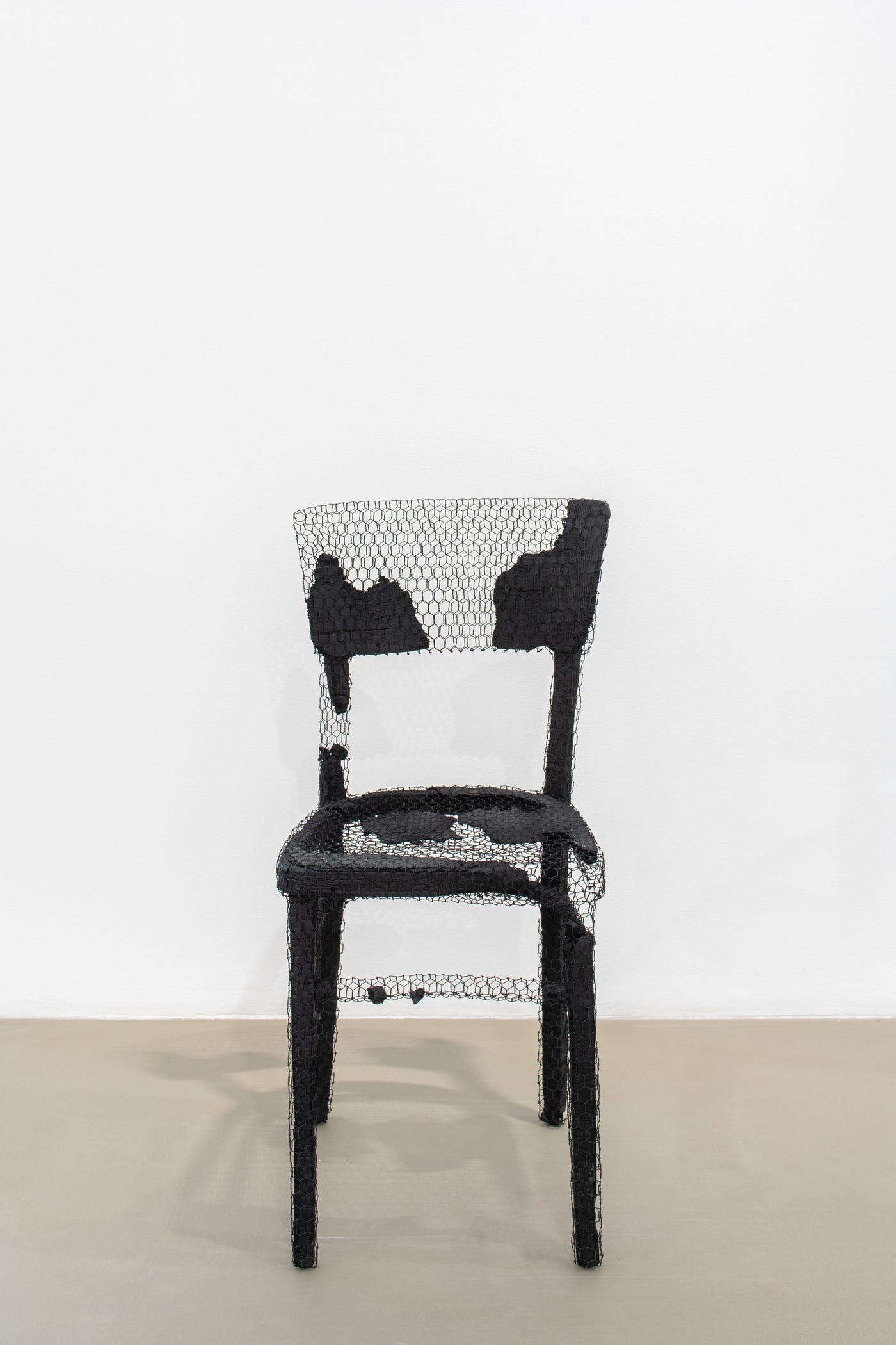 À la galerie Chantal Crousel, ceci n'est pas une chaise | by Julie Amo |  Medium