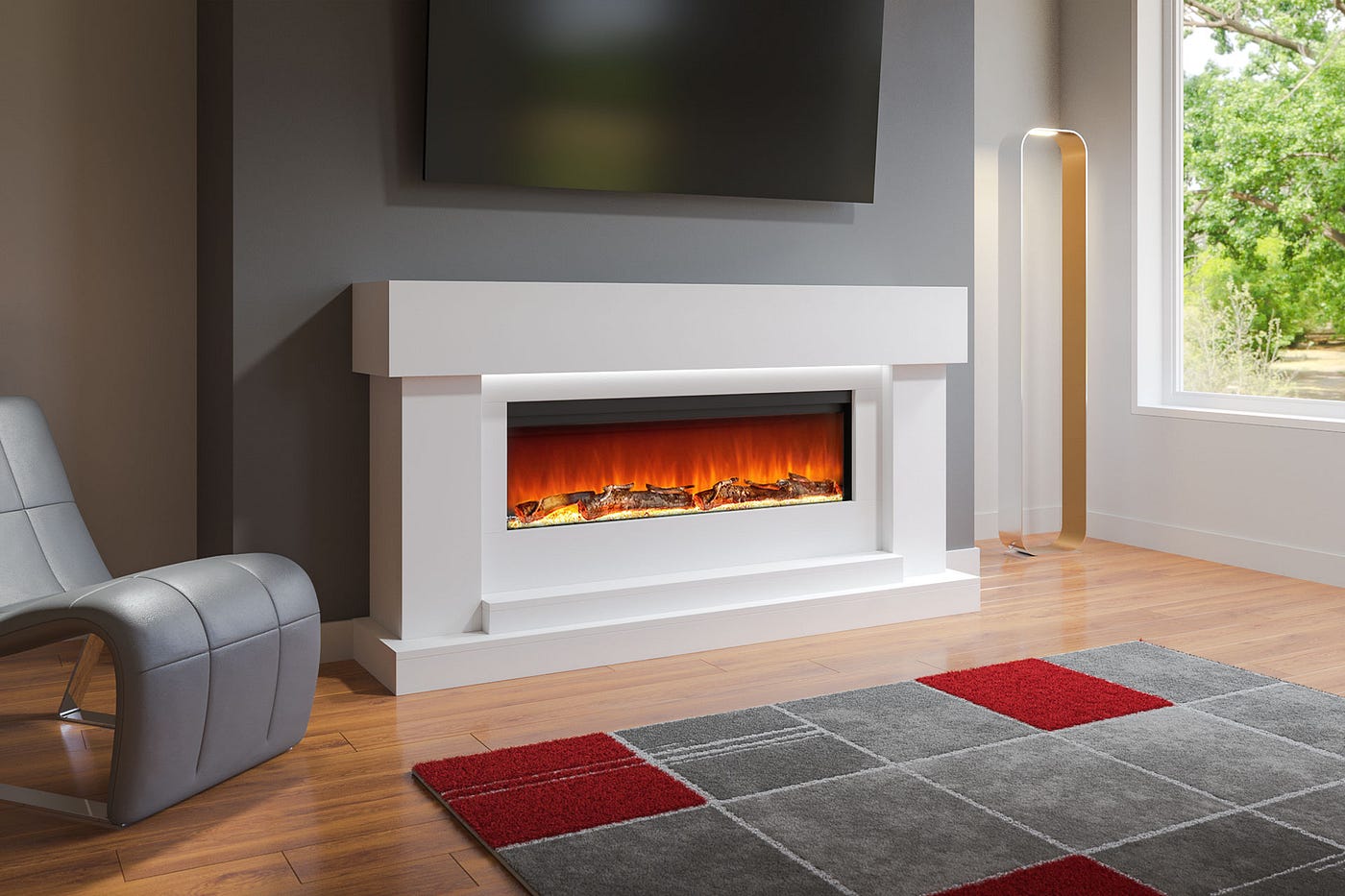 Modern Electric Fires Wall Mounted Uk Entire Collection library