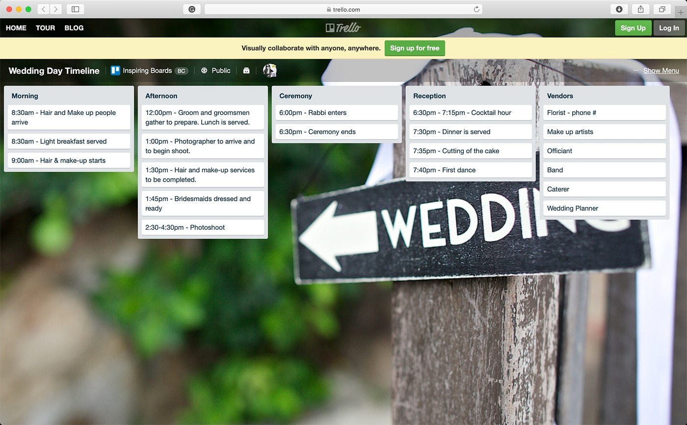 17 Free Trello Boards to Organize Everything • A Subtle Revelry