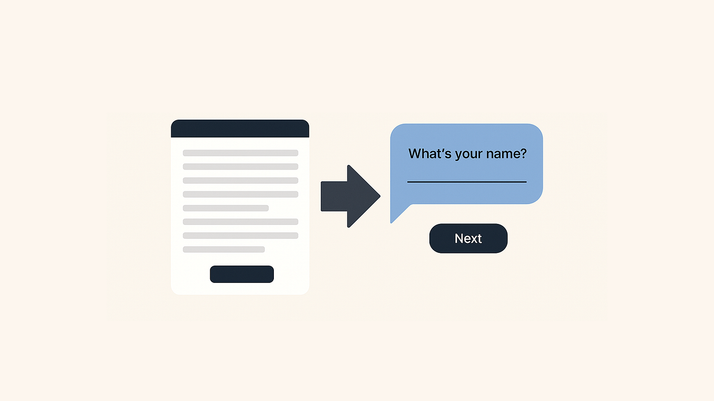 Why Most Forms Fail: The Case for Conversational Design