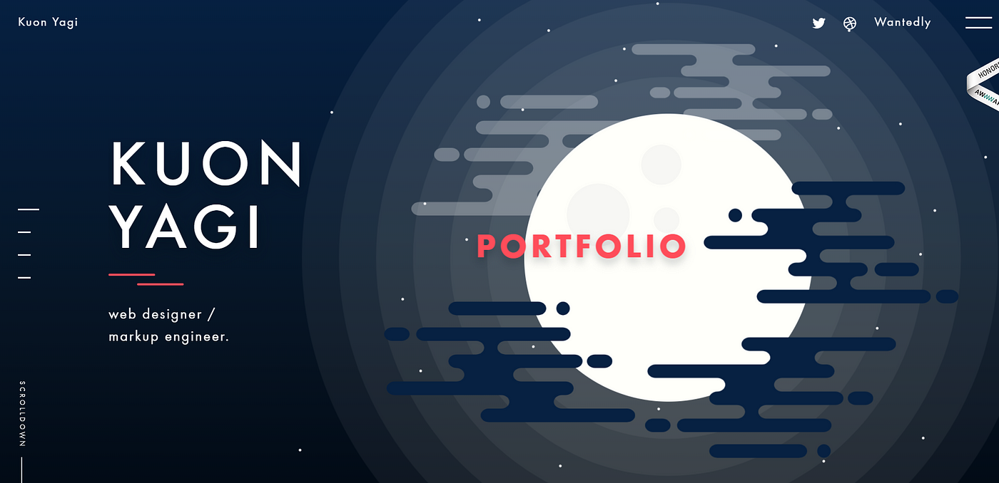 21 Awesome DEV portfolios for your inspiration - UX Planet