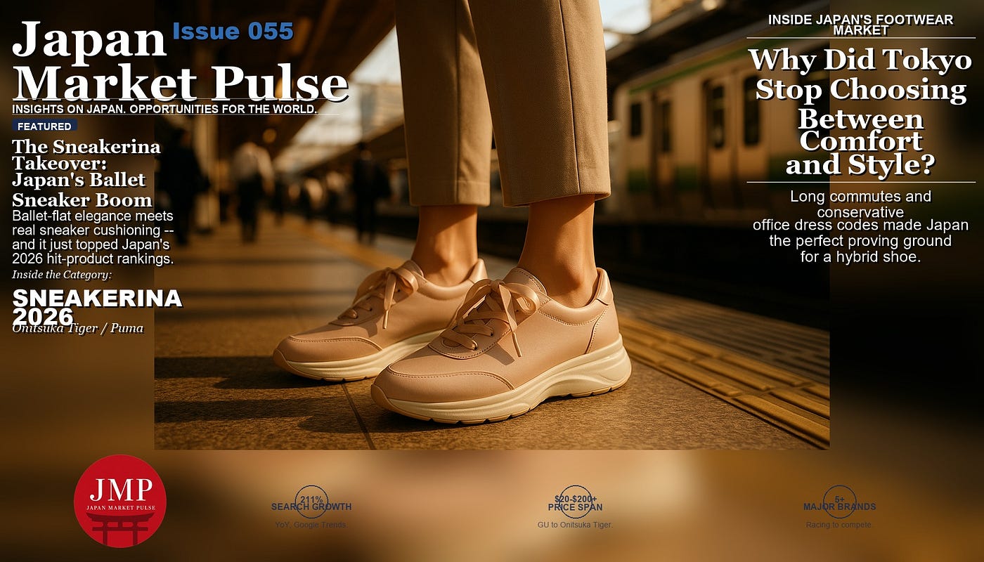 The Sneakerina Takeover: 7 Reasons Japan Just Fused the Ballet Flat With the Everyday Sneaker