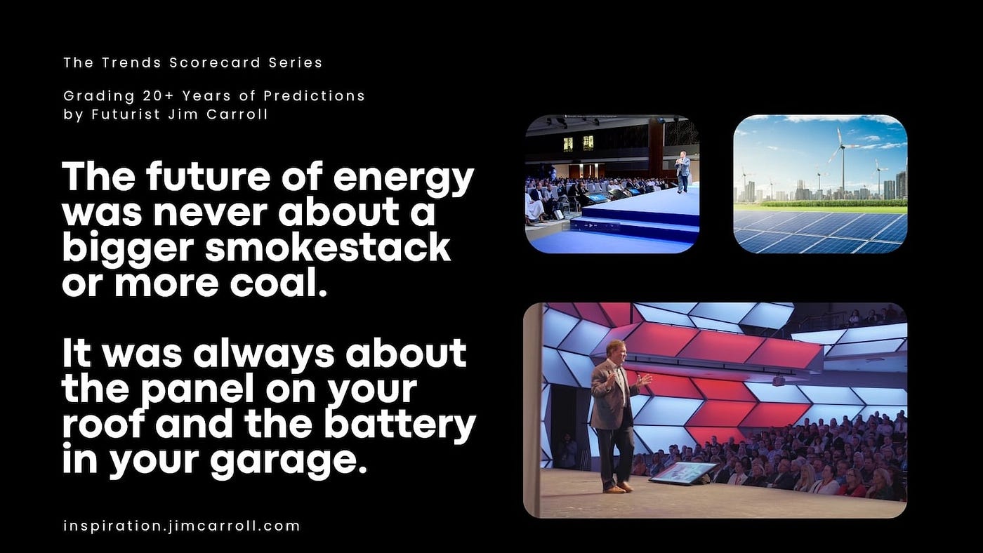 The Trends Scorecard: Energy & Utilities — What I Predicted, and What Actually Happened