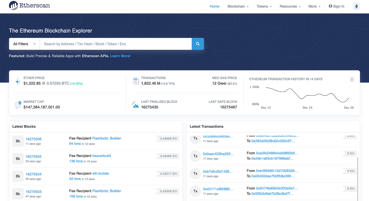 Top 10 indexed blockchain data APIs providers | Coinmonks