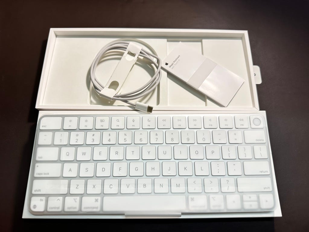 Apple Magic Keyboard With Touch ID Review, by Pankaj Karamchandani