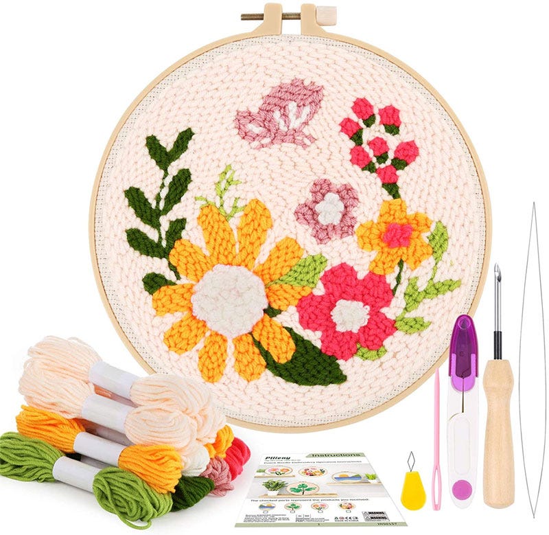 Creative Stitches for Punch Needle Rug Hooking (in person)