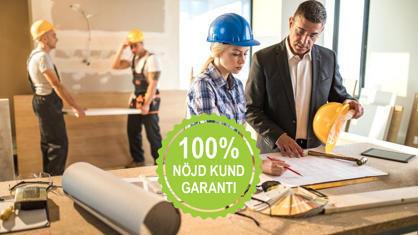 Vi garanterar din renovering När du anlitar oss för din renovering så garanterar vi att arbetet…