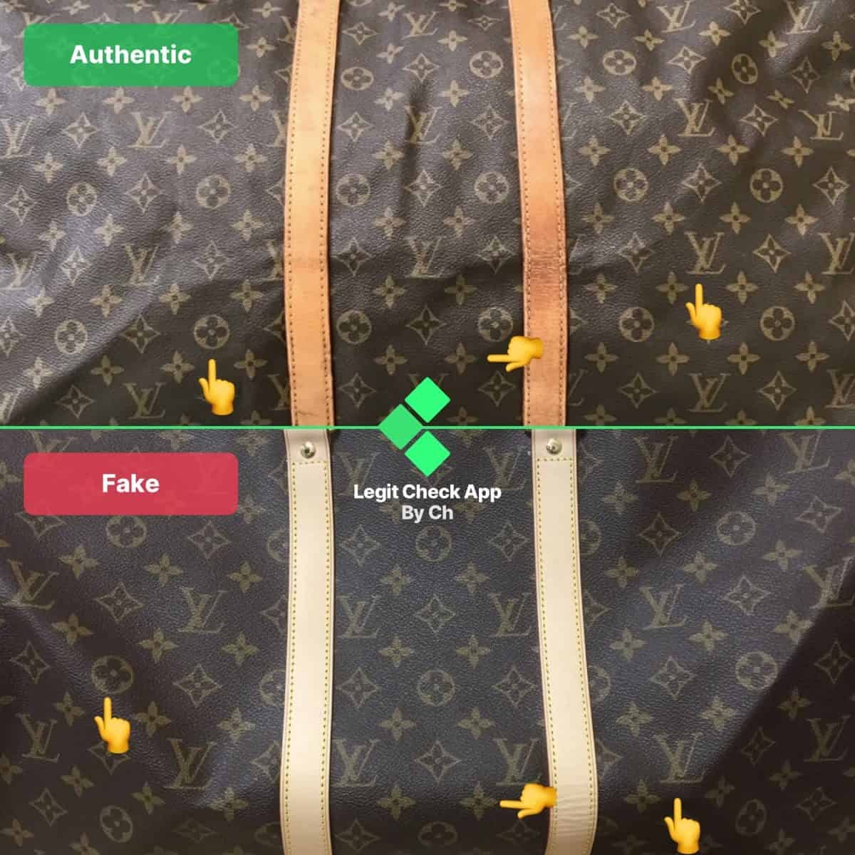 Louis Vuitton Belt - Real vs. Fake Comparison 