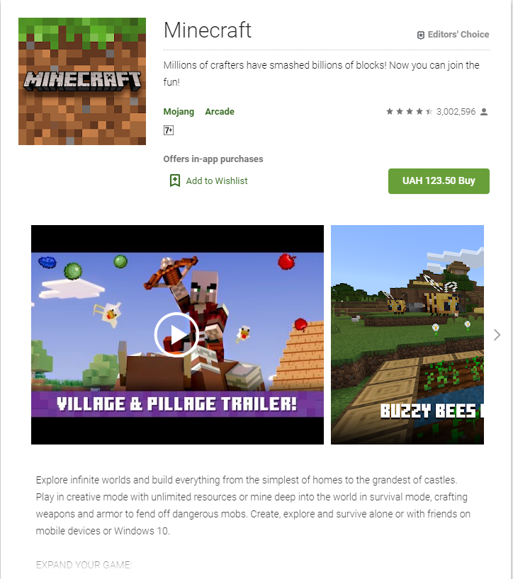 RealmCraft: The Original Sandbox Game; mobile port of a blatant minecraft  clone where only 1 of 8 reviews is visible, been out 4 days. : r/Steam
