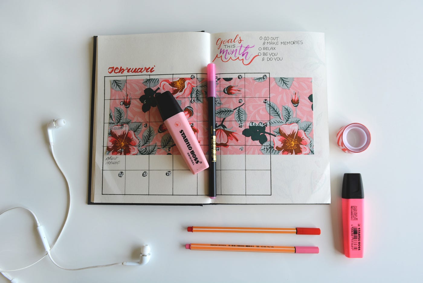 For those who are not artistic, it's okay. You can still enjoy bullet  journaling! I use stickers and magazine cut outs where I lack in artistic  ability. Your journal is for YOU