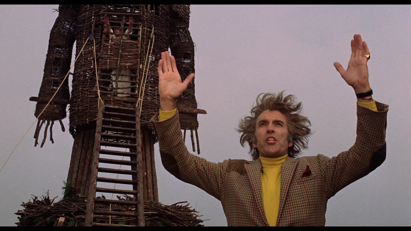 THE WICKER MAN (1973) — We Say Farewell To Christopher Lee With His  Personal Favorite [Two Cents] | by Austin Vashaw | Cinapse