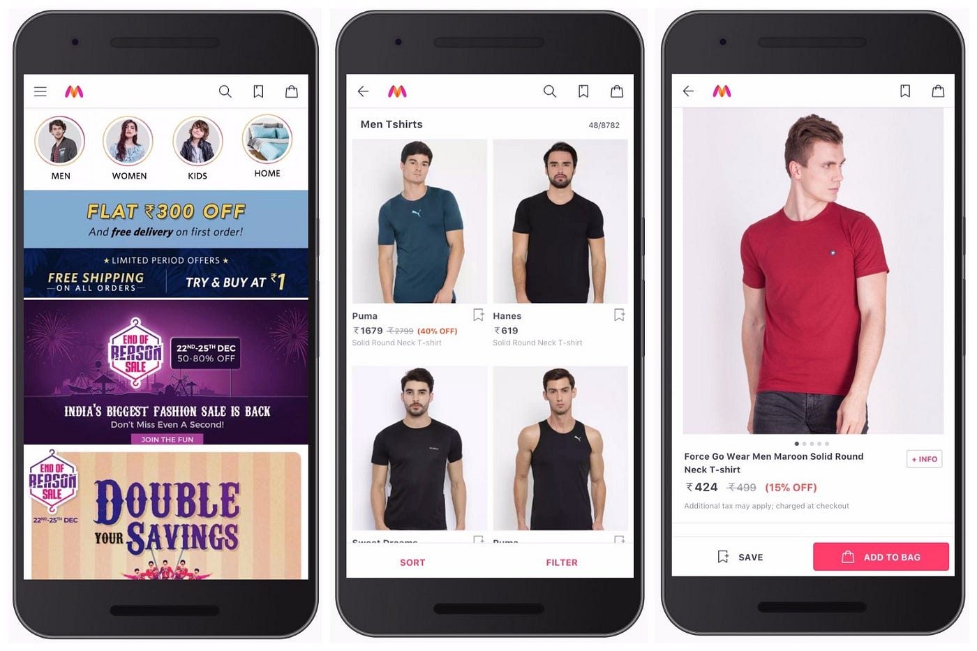 Myntra's Web UI Journey — AMP and PWA | by Vijay Krishna | Medium
