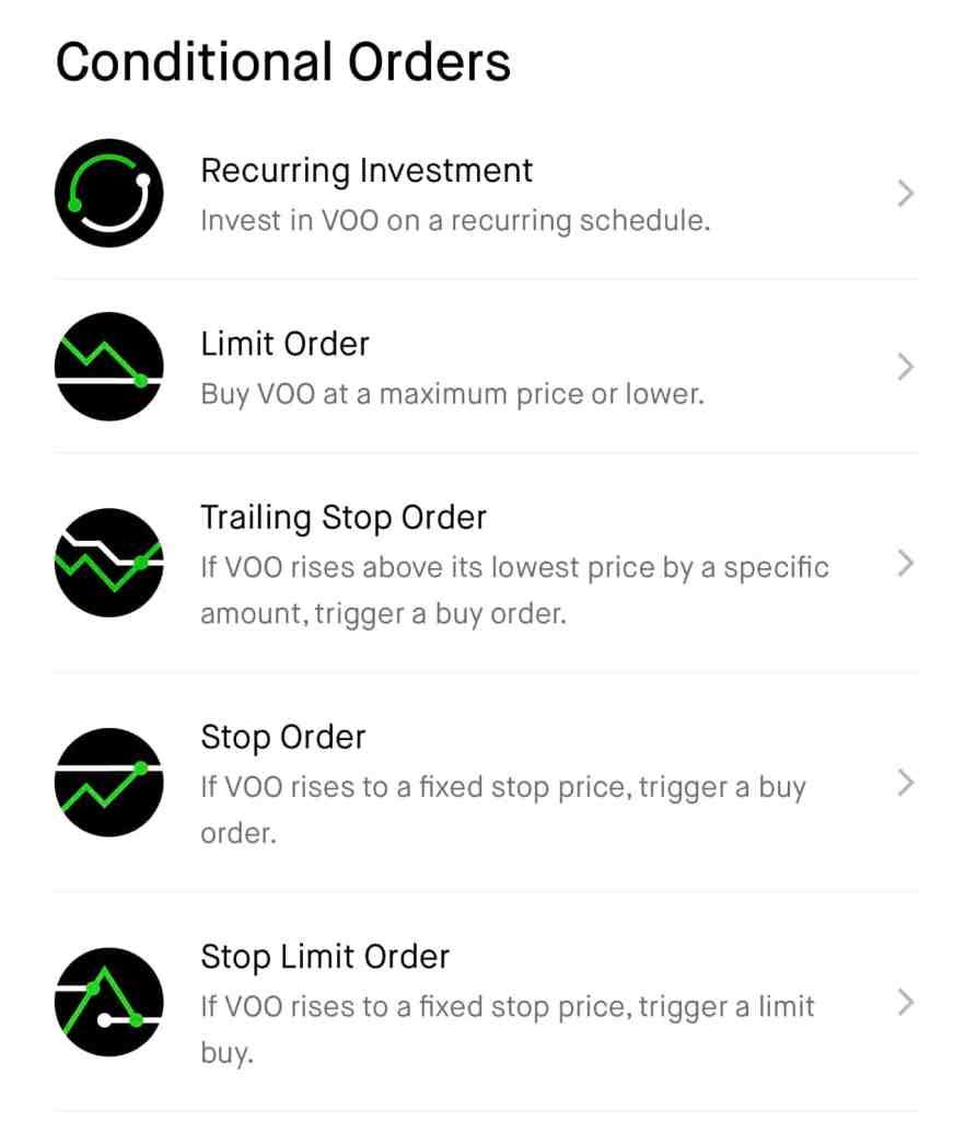 About recurring investments and orders