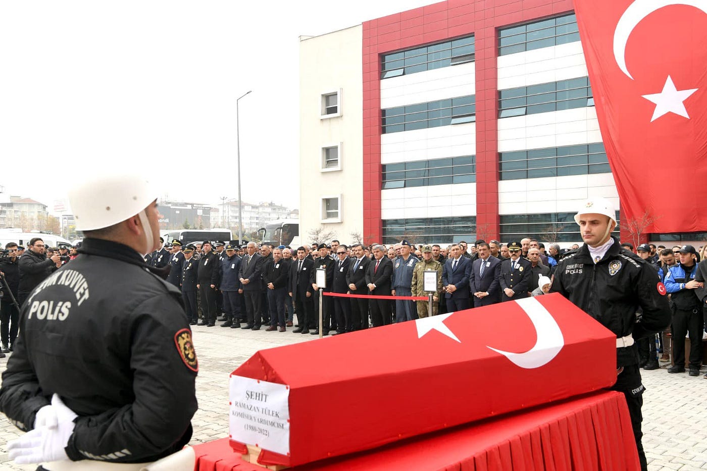 Trafik Kazasında Hayatını Kaybeden Ramazan Tülek İçin Tören Düzenlendi