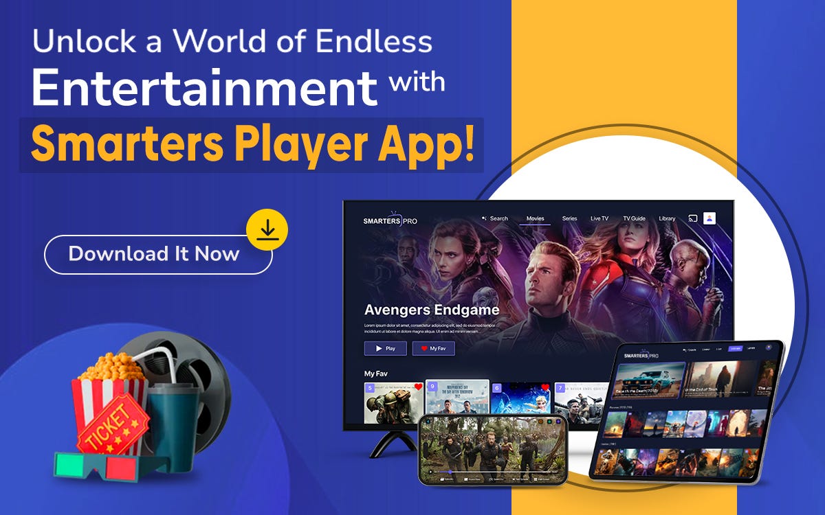 Amazing Features of OTT Player App for Smart TV's, by WHMCS Smarters