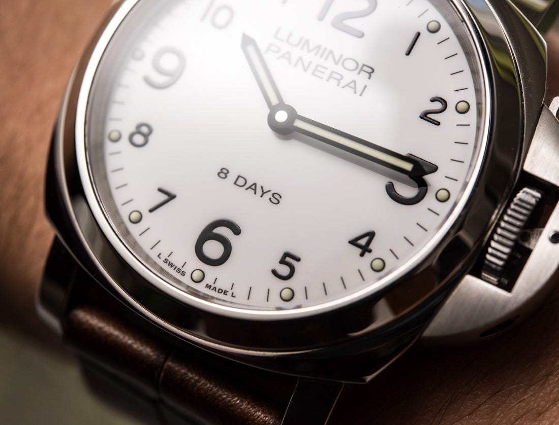 Watch Review Panerai Luminor Base 8 Days PAM561 by Gavin Ma