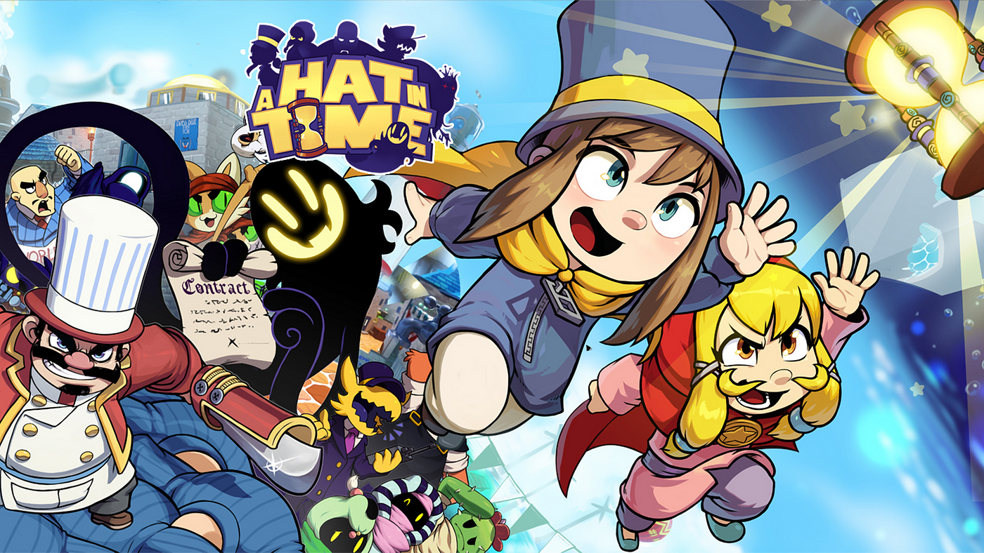 My battle with Hat Kid - Mustache Girl A Hat in Time