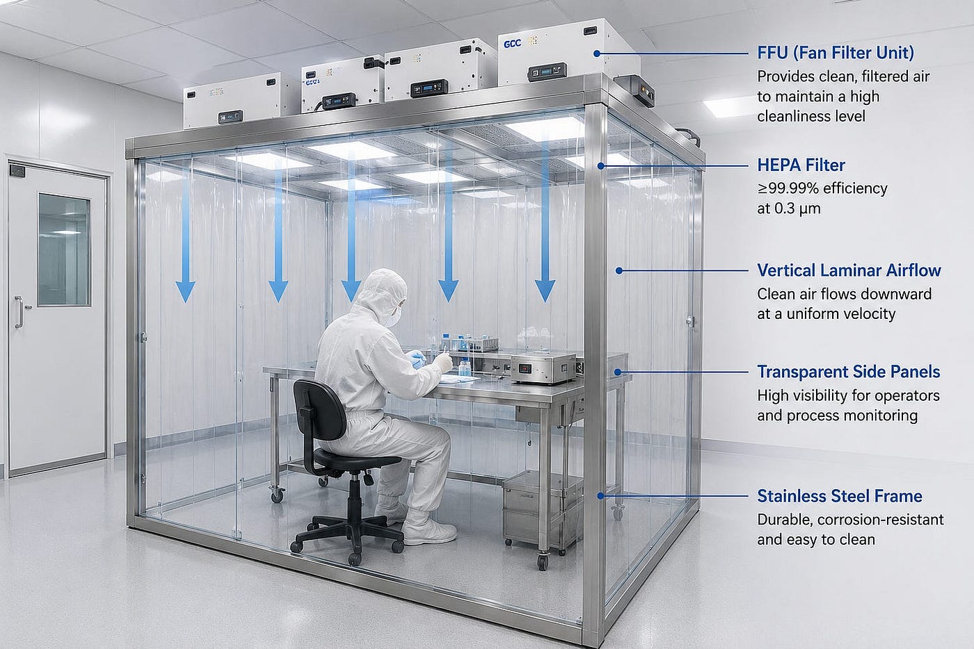 When There’s No Room for a Cleanroom, Build a Clean Booth Instead