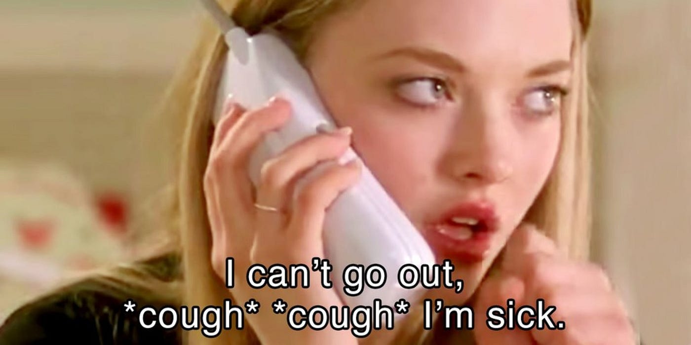Then Out Sick