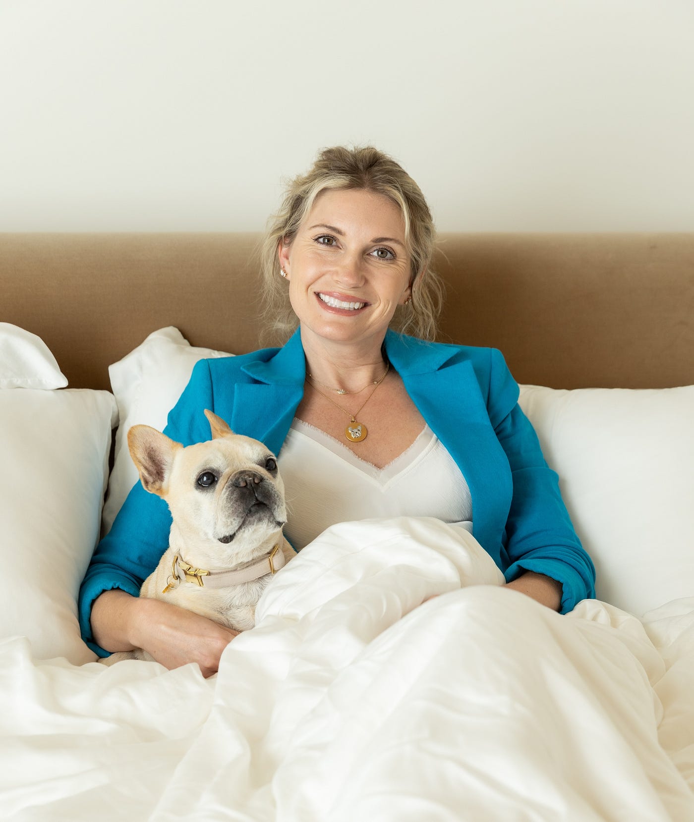 Stephanie Griffith, founder of BleuBully Bedding