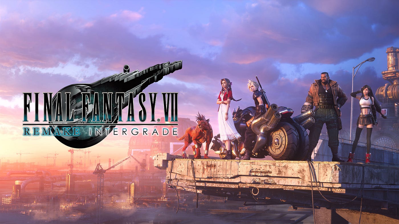 Final Fantasy VII Remake Intergrade PS5 Vs PS4 PRO Graphics Comparison 