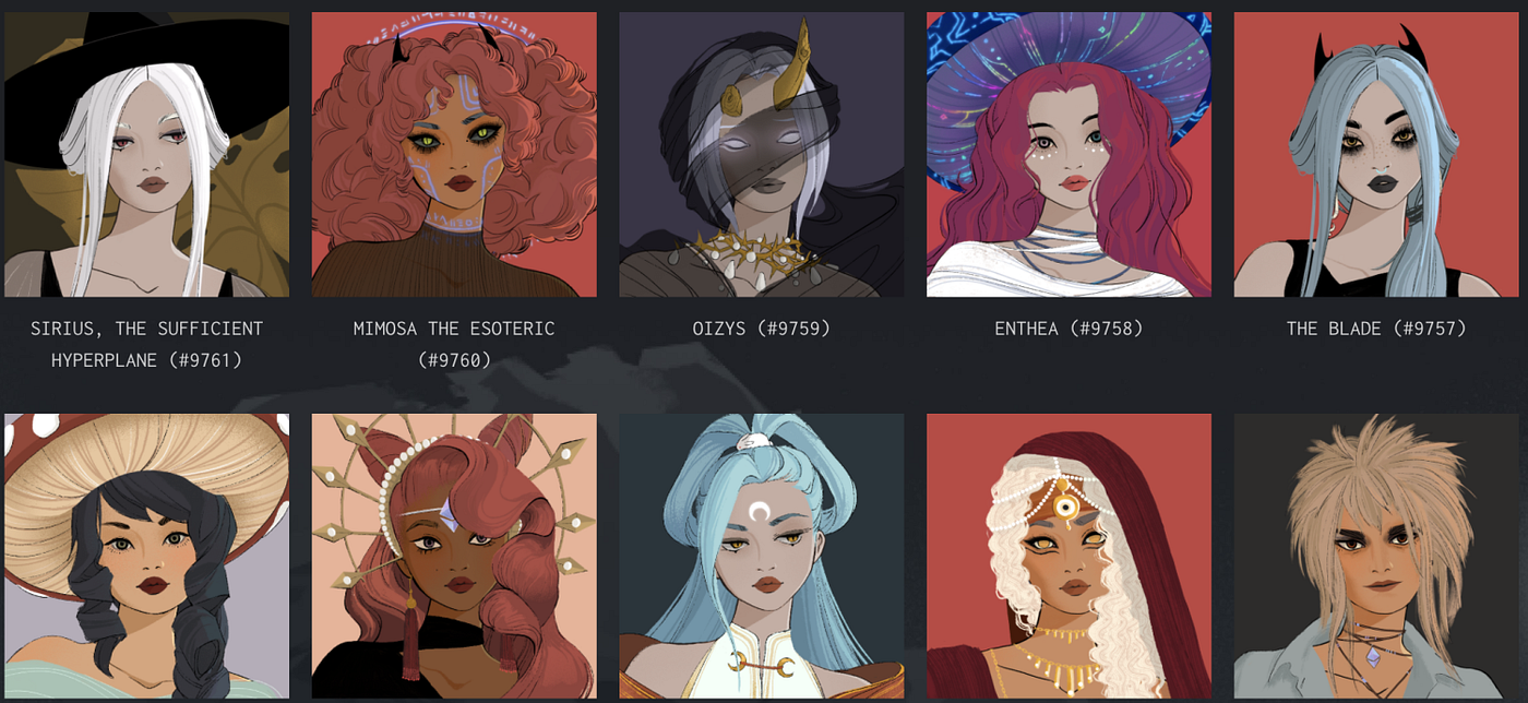 In-depth analysis of crypto coven project | by cleston | Medium