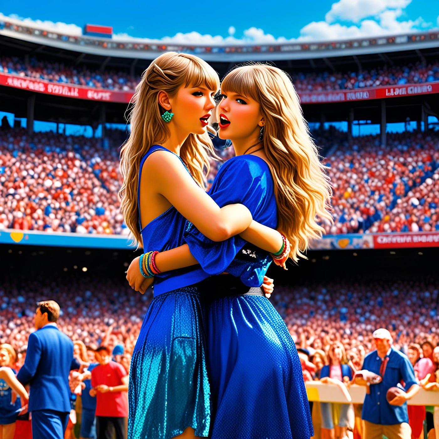 Taylor & Travis: The Eras Tour Romance 🎤✨🏈 | Entertainment News with Enta  AI | by Comed_Ai_n (Comed-Ai-N) | Jul, 2024 | Medium